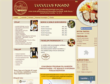 Tablet Screenshot of lucullusfogado.hu